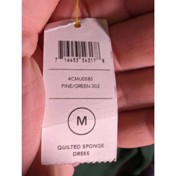 Kate Spade Saturday Neoprene Body Mini Dress Quilted Sponge Pine/Green Women's S - Picture 4 of 7